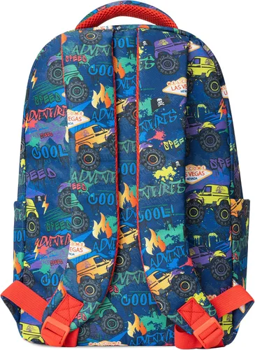 Vista 4 de Snug Mochila infantil para la escuela deportes y viajes perfecta para mayores de 4 años Monster Truck Estándar Mochilas tipo mochila