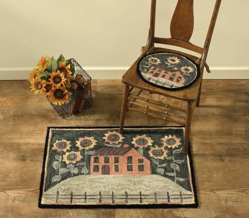 Vista 9 de Park Designs Adirondack Bear - Alfombra con ganchos, 24 x 36