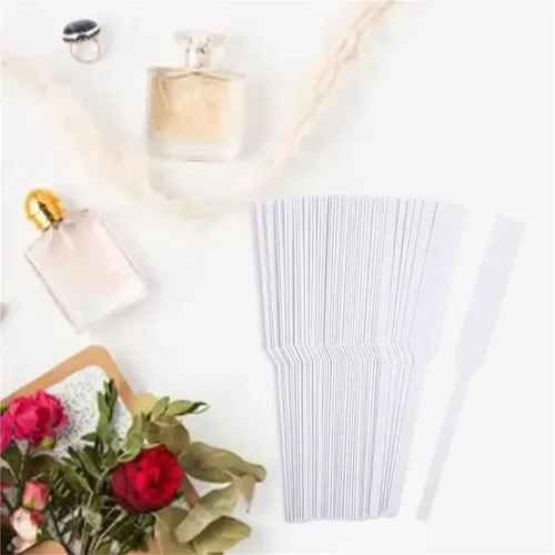 Vista 4 de Disposable Perfume Test Strips 400pcs White Perfume Test Paper Disposable Aromatherapy Fragrance Essential Oil Testing Strip