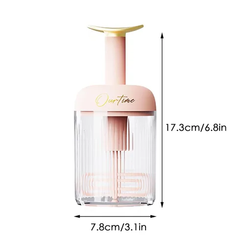 Vista 7 de Máquina de espuma para lavado facial, fabricante de látigos ricos en vasos grandes, limpiador de espuma y lavado facial, herramientas
