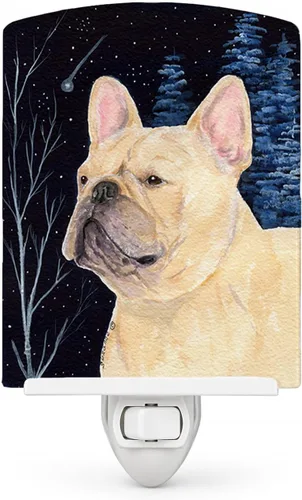 Vista 20 de Tesoros de la Caroline Noche estrellada Chihuahua Luz, 6" x 4," Multicolor Chihuahua 08