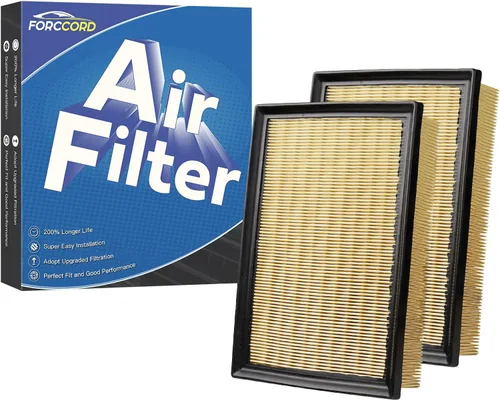 Vista 15 de Paquete de 2 Filtros de Aire para Motor Compatible con Volkswagen Atlas 2025-18 2.0L 3.6L, 2025-20 Atlas Cross Sport 2.0L 3.6L Reemplazo de Filtro
