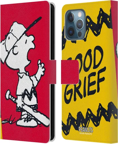 Vista 235 de Head Case Designs Peanuts Charlie & Woodstock Nap Halfs and Laughs - Funda de piel tipo cartera con licencia oficial compatible con Apple iPhone 11