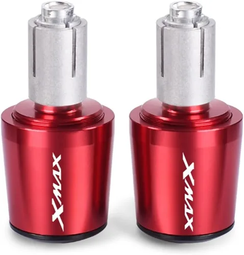 Vista 6 de Motorcycle CNC Motorcycle Hand Grips Bar End Plug Moto Handlebar Caps for Xmax 125 250 300 400 X-MAX 2016 2017 2018 2019 2020 2021 Handle end