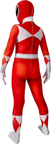 Vista 3 de CEMDER Disfraz de superhéroe negro Zentai con máscara separada disfraz de Halloween