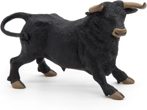 Vista 4 de Papo -Pintado a mano - Figurine -Farmyard Friends -Toro andaluz -51050 - Coleccionable - Para niños - Adecuado para niños y niñas - A partir de 3