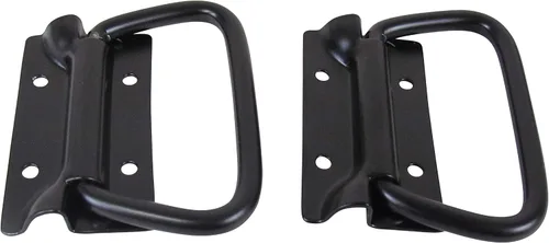 Vista 2 de Reliable Hardware Company RH-0540BK-2-A Juego de 2 manijas para cofre, color negro.