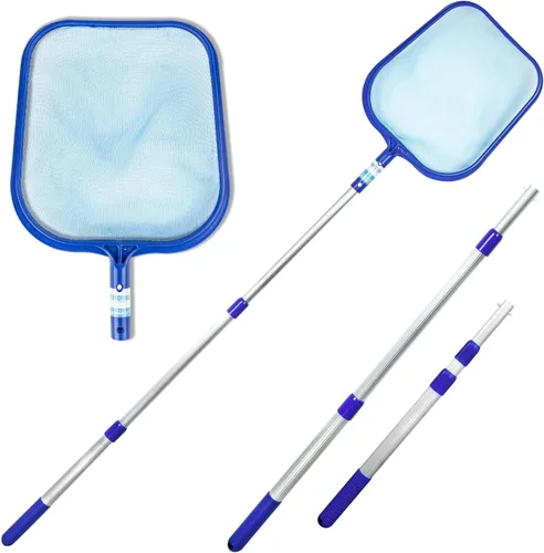 Vista 5 de SWIMLINE HYDROTOOLS Rastrillo telescópico promocional de 4 pies para piscina