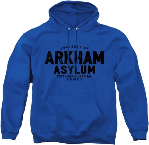 Vista 7 de Trevco Batman Arkham Asylum - Sudadera con capucha unisex para adultos Athletic Heather
