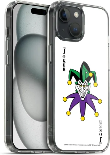 Vista 194 de Head Case Designs Funda de gel suave con licencia oficial de The Joker DC Comics Arkham Asylum Character Art compatible con Apple iPhone 7