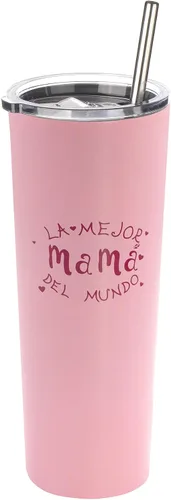 Vista 8 de Ezprogear Vaso Greatest Papa El Mejor Papa Del Mundo de 12 oz (12 oz, Black Papa)