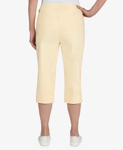 Vista 6 de Alfred Dunner Allure Clam Digger Capri de talla grande para mujer