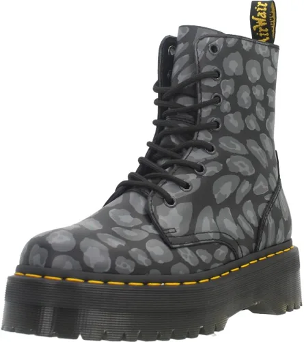 Vista 20 de Dr. Martens, Botas industriales ligeras para mujer Maple Zip con puntera de acero Negro