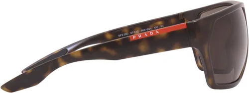 Vista 3 de Prada Sport PS08US Matte Havana Irregular hombres gafas de sol - 2.638in