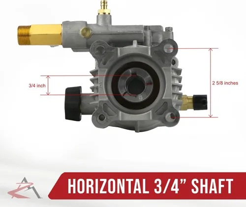 Vista 3 de The ROP Shop Bomba de agua para lavadora a presión eléctrica para unidades Troy-Bilt 020208, 020208-0, 020208-01