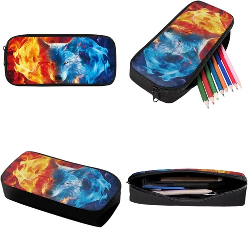 Vista 46 de FOR U DESIGNS Fuego baloncesto impreso niños escuela mochilas viaje mochila libro bolsa