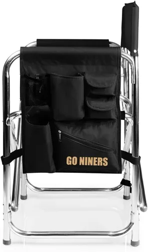 Vista 6 de Picnic TIME NFL Unisex-Adult NFL Sports Chair with Side Table, Beach Chair, Camp Chair for Adults