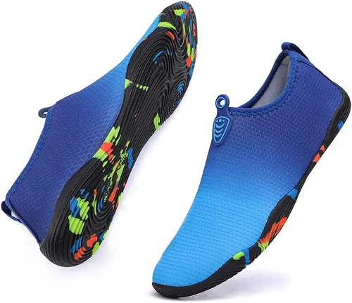 Vista 2 de Quick-Dry Water Sports Barefoot Shoes Aqua Socks for Swim Beach Pool Surf Yoga for Women Men