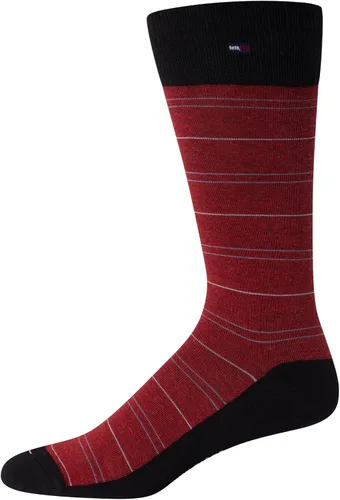 Vista 6 de Tommy Hilfiger Calcetines de vestir para hombre calcetines ligeros y cómodos con patrones paquete de 5
