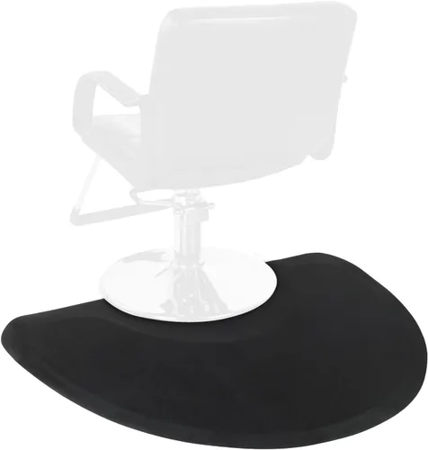 Vista 9 de Tapete para silla de salón de peluquería de 3 x 4 x 1/2 pulgadas de grosor, antifatiga para estilista, comodidad para salón de belleza, silla