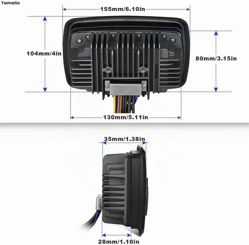 Vista 5 de Estéreo marino Bluetooth impermeable barcos carrito de golf Radio medios digitales receptor estéreo AM FM sintonizador Bluetooth transmisión