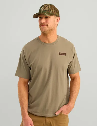 Vista 2 de Nomad Men's Short Sleeve Performance Tee, Hunting T-Shirt for Men Pavo probado en exteriores - Overland