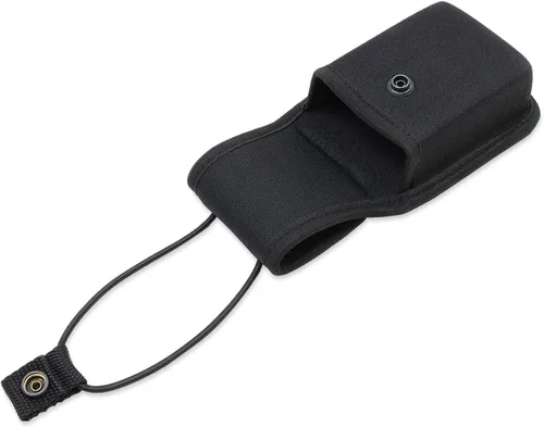 Vista 4 de Funda para radio Walkie Talkie para cinturón de servicio de nailon compatible con MOTOROLA MT500, MT1000, MTS2000 y modelos similares