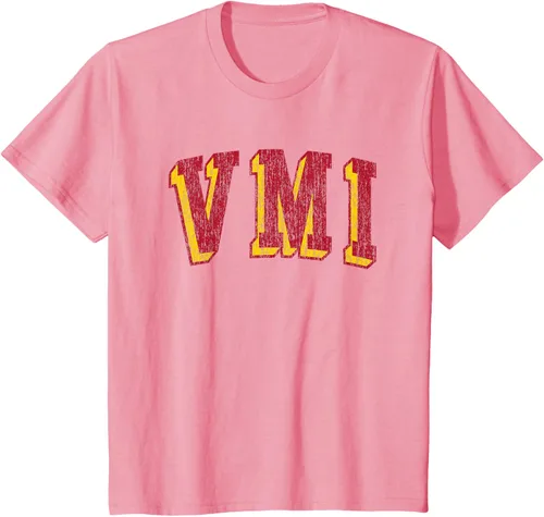 Vista 9 de VMI Keydets Retro Arch Camiseta, Negro