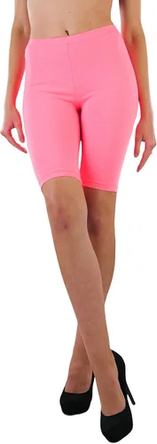 Vista 5 de ToBeInStyle Pantalones cortos de mezcla de algodón y elastano de 21 pulgadas para mujer