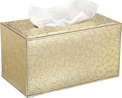 Vista 14 de Sumnacon Cubierta de Caja de Paños Rectangualr Soporte de Caja de Paños Caja de Paños de Lino con Fondo Magnético Caja de Paños Decorativa Beige