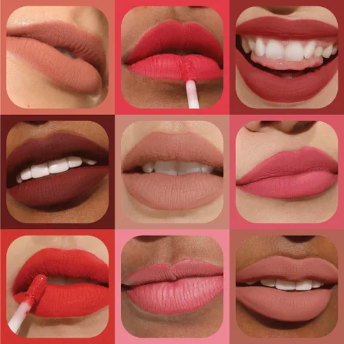 Vista 6 de Milani Stay Put - Lápiz labial líquido de larga duración, fórmula a prueba de manchas, besos y resistente a la decoloración para uso durante todo