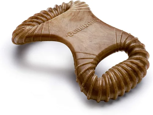 Vista 15 de Benebone Bone - Juguete masticable duradero para perros para masticadores agresivos, tocino real, fabricado en Estados Unidos, pequeño