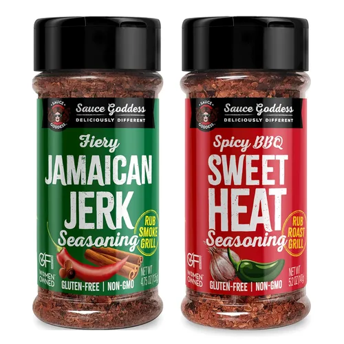 Vista 12 de Sauce Goddess Big Tom's Especias para Frotar y Salmuera para Asar Pavo - Sin Gluten, Condimentos y Especias para Cocinar Pavo y Condimentos