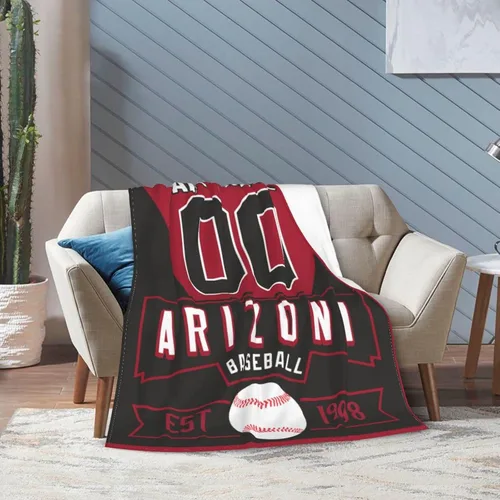 Vista 9 de Manta personalizada para cama, regalo para fanáticos del béisbol, manta de forro polar para invierno y verano, manta personalizada con nombre