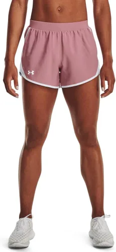 Vista 47 de Under Armour Women's Fly by 2.0 Running Shorts (027) negro / azul glaciar / reflectante