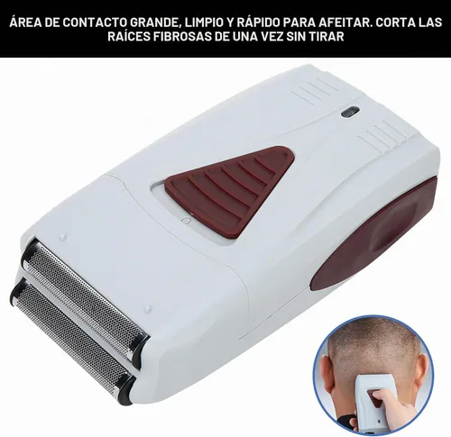Vista 4 de Afeitadora eléctrica para hombres, recíproca de 7 cuchillas en seco