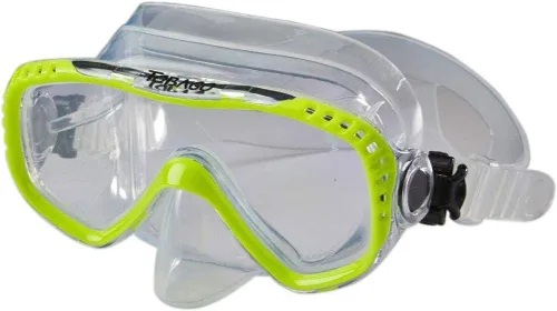 Vista 7 de AKONA Tobago - Máscara de buceo con falda de silicona transparente y lente templada única