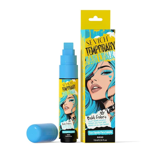 Vista 10 de SEVICH Marcador temporal de tiza para el cabello, rojo, 0.3 fl oz lavable