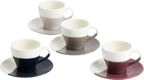 Vista 4 de Royal Doulton Coffee Studio - Juego de taza y platillo para capuchino