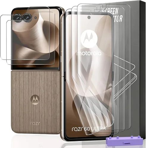 Vista 122 de Paquete de 3 protectores de pantalla para Amazfit Active 2, protección flexible de vidrio no templado, película protectora transparente HD