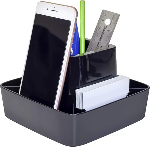 Vista 9 de Storex Modern Gloss - Archivo de revista, 2.8 x 9.8 x 12.2 pulgadas, negro, caja de 4 (00148E04C)