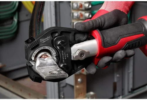 Vista 2 de Milwaukee 2679-750A M18 FORCE LOGIC 600 MCM Crimpadora con mandíbula expandida de 750 MCM