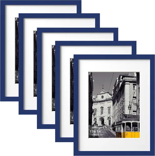 Vista 68 de eletecpro Juego de 5 marcos de fotos de 8 x 10 pulgadas, collage de fotos, decoración de pared, fotos de 5 x 7 con paspartú o de 8 x 10 pulgadas sin