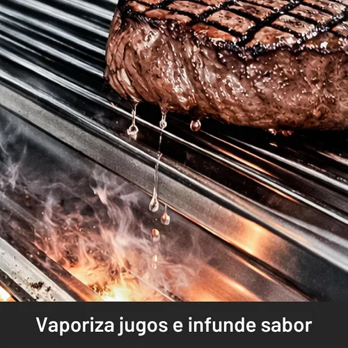 Vista 7 de Broil King REGAL Series parrilla para asar, Gas natural - S420 PRO, Acero inoxidable