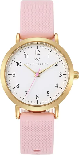 Vista 16 de Wristology 2 tamaños – Correa de reloj con números intercambiable de silicona de cambio fácil – esfera analógica de lectura fácil con segundero