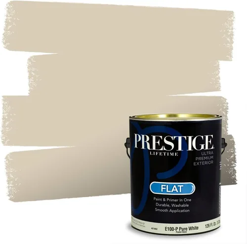 Vista 75 de Pintura 2 en 1, para primera mano y para exterior, de Prestige Paints, E100-P-871BM