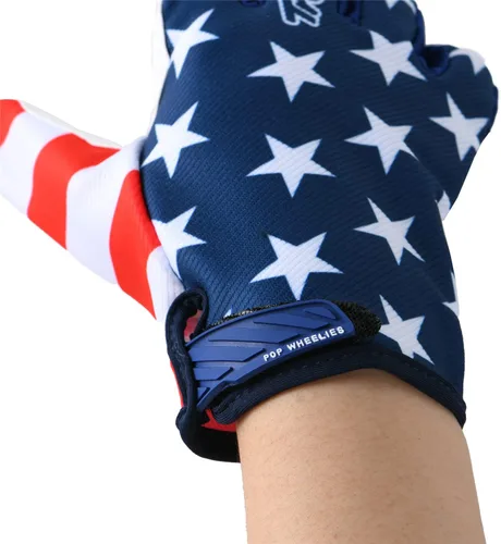 Vista 4 de EXCEREY Star - Guantes de motocicleta para bicicleta, de dedo completo, todoterreno, deportes al aire libre para hombres y mujeres y montañismo