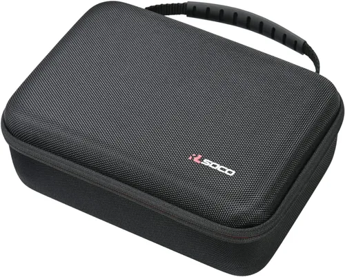 Vista 4 de RLSOCO Estuche de transporte para Roland MC-101/TR-6S estación de trabajo de producción musical compacta - Negro (solo funda)