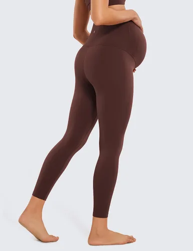 Vista 2 de CRZ YOGA Butterluxe - Leggings de maternidad para mujer, sobre el vientre, 25 pulgadas, pantalones suaves para entrenamiento, yoga, embarazo