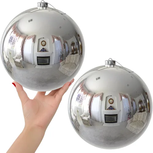 Vista 67 de Esferas pequeñas de bronce de 1.6 pulgadas para decoración del árbol de Navidad, adornos inastillables para cumpleaños, Halloween, vacaciones, boda
